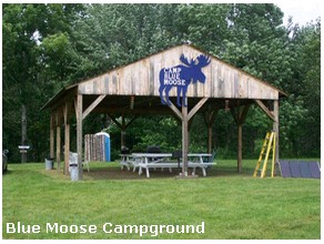 Camp Blue Moose Gay Campground Maine