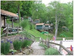 Cabins at Roseland Gay Campground Resort