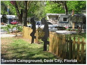 Sawmill Gay Campground, Florida